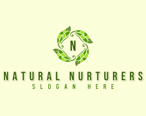 Garden Leaf Wellness logo design