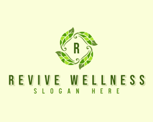 Garden Leaf Wellness logo design