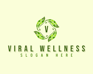 Garden Leaf Wellness logo design