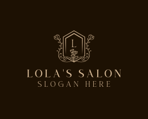 Floral Beauty Salon logo design