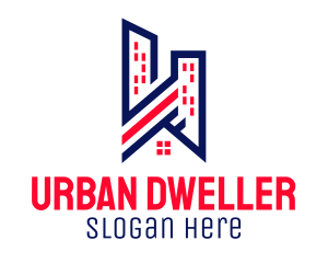 Urban City Residence logo design