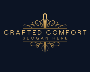 Craft Needle Thread logo design