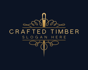 Craft Needle Thread logo design