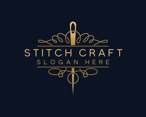 Craft Needle Thread logo design
