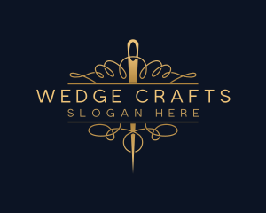 Craft Needle Thread logo design