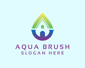 Home Water Supply logo design