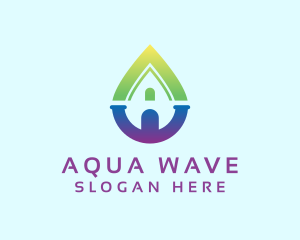 Home Water Supply logo design