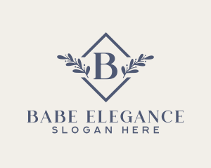 Elegant Leaf Beauty Spa logo design