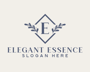 Elegant Leaf Beauty Spa logo design