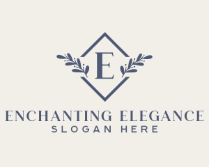 Elegant Leaf Beauty Spa logo design