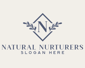 Elegant Leaf Beauty Spa logo design