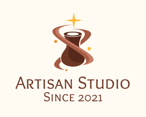 Magical Clay Pottery logo design