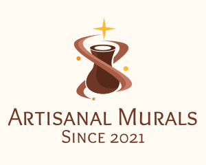 Magical Clay Pottery logo design