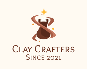 Magical Clay Pottery logo design