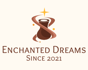 Magical Clay Pottery logo design