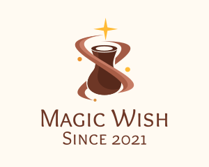 Magical Clay Pottery logo design