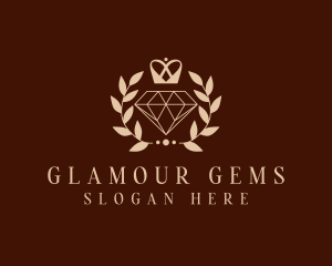 Crown Diamond Boutique logo design