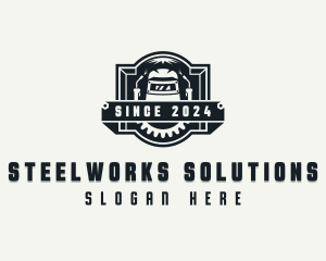 Industrial Metalworks Fabrication logo design