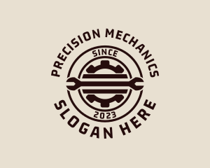 Gear Wrench Mechanic logo design