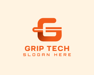 Modern Cyber Tech Letter G logo design