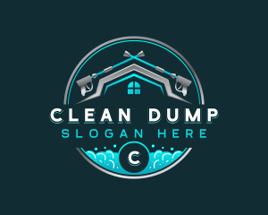 Home Cleaning Power Washer logo design