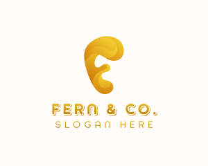 Business Professional Letter F logo design