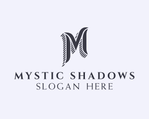 Shadow Script Marketing logo design