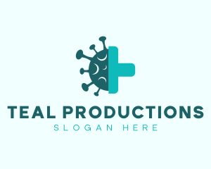 Teal Virus Squeegee logo
