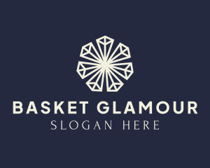 Luxury Crystal Diamonds logo design