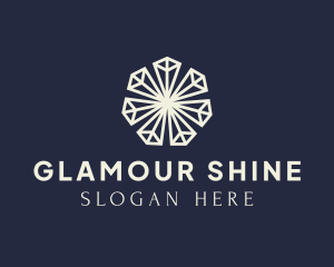 Luxury Crystal Diamonds logo design