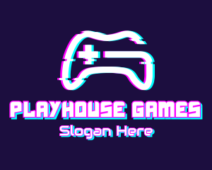 Static Game Console  logo design