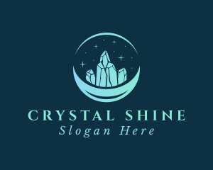 Sparkle Gemstone Jewel logo