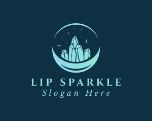 Sparkle Gemstone Jewel logo design