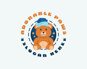 Teddy Bear Stuffed Toy logo design