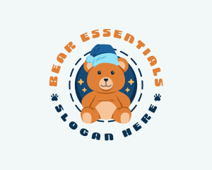 Teddy Bear Stuffed Toy logo design