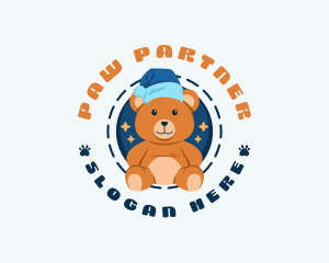 Teddy Bear Stuffed Toy logo design