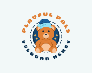 Teddy Bear Stuffed Toy logo design