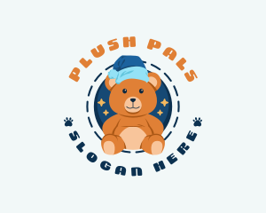 Teddy Bear Stuffed Toy logo design