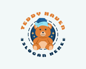 Teddy Bear Stuffed Toy logo design