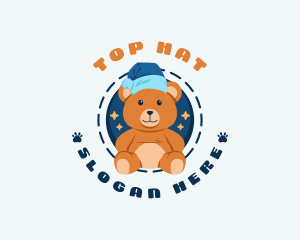 Teddy Bear Stuffed Toy logo design