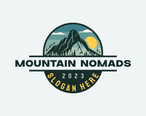 Outdoor Mountain Adventure logo design