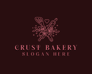 Floral Pastry Bakery logo design