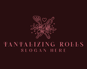 Floral Pastry Bakery logo design