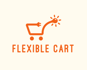 Electrical Supplies Shopping Cart logo design