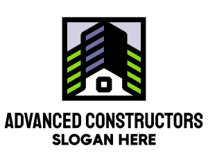 Modern Construction Company  logo design