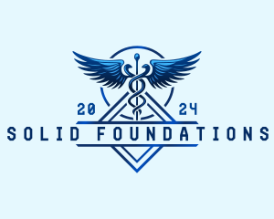 Medical Wing Caduceus logo