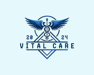 Medical Wing Caduceus logo