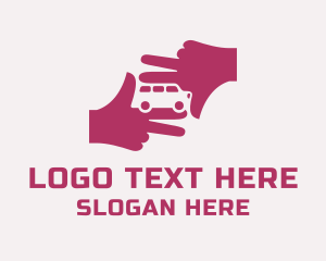 Car Hand Transport  Logo