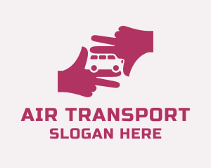 Car Hand Transport  logo design