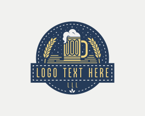 Liquor Beer Mug logo